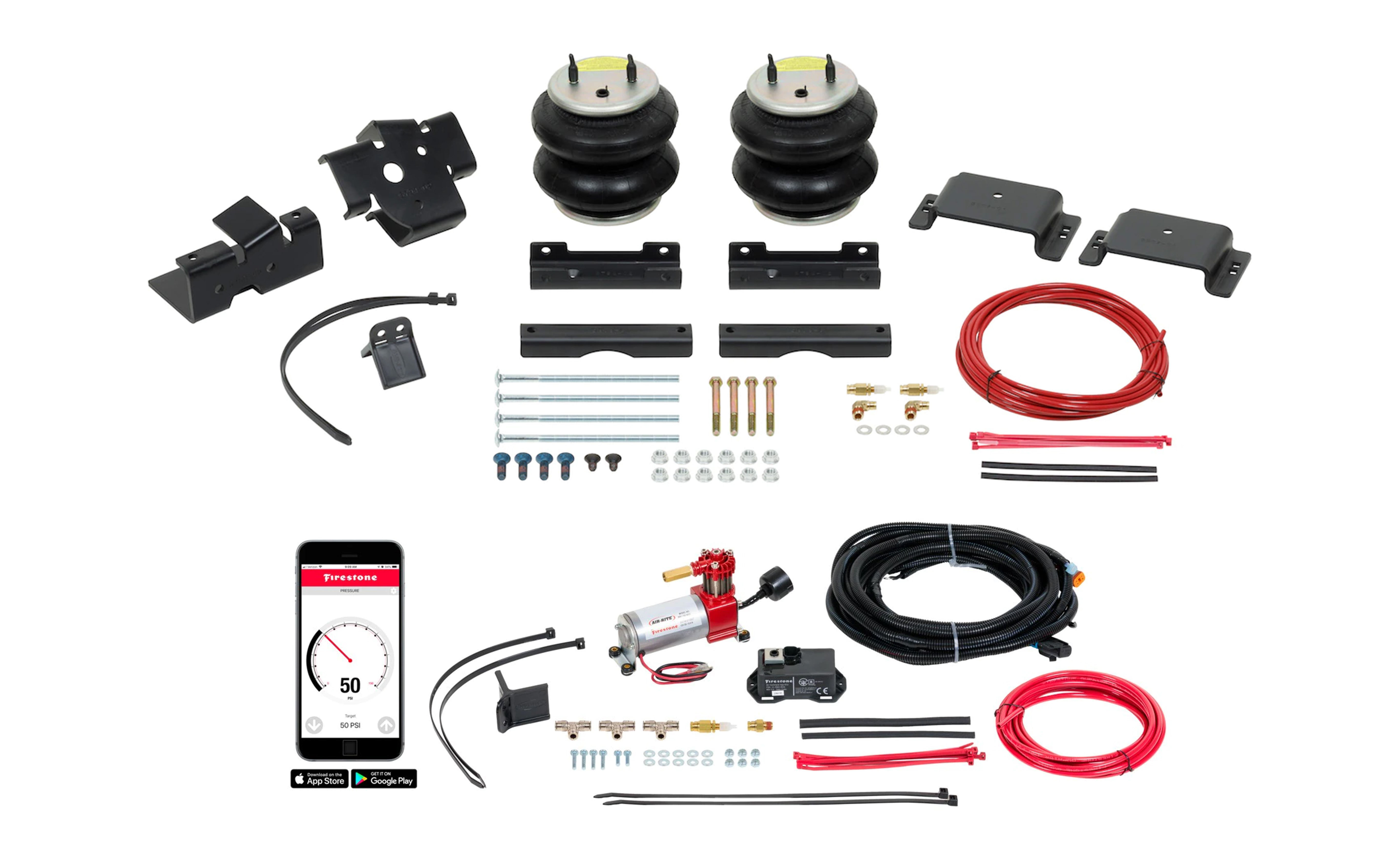 Firestone Ride-Rite 2840 All-In-One Air Helper Spring Kit